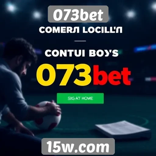 Como criar uma conta no 073bet passo a passo