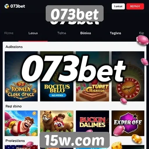 Principais jogos disponíveis em 073bet